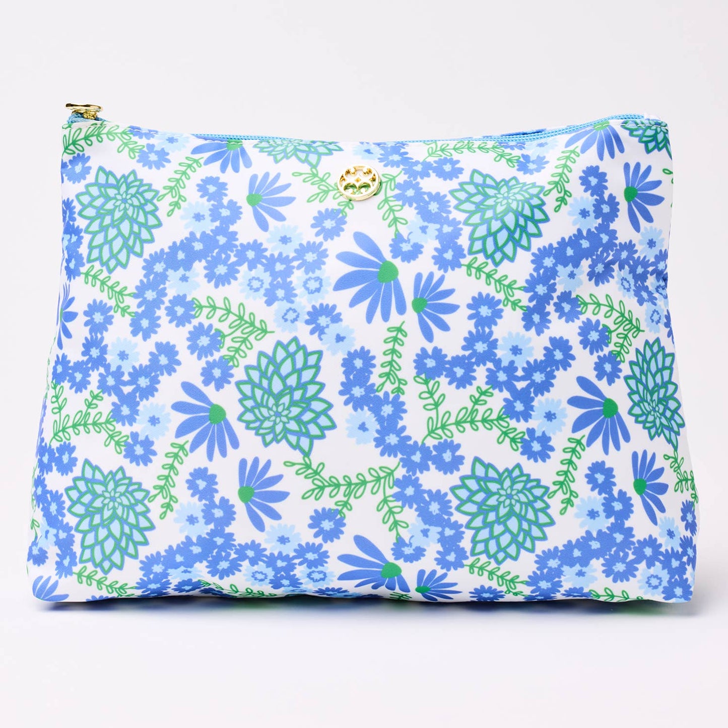 Travel Pouch Daisy Chain White