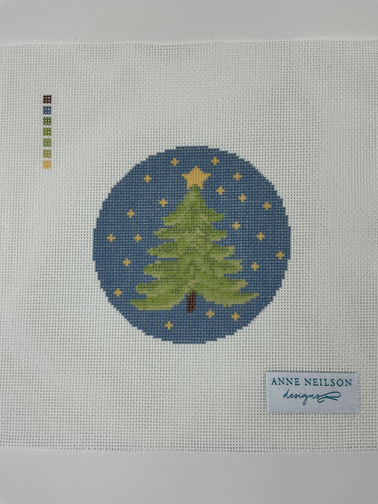 Glory Watercolor Round -Tree