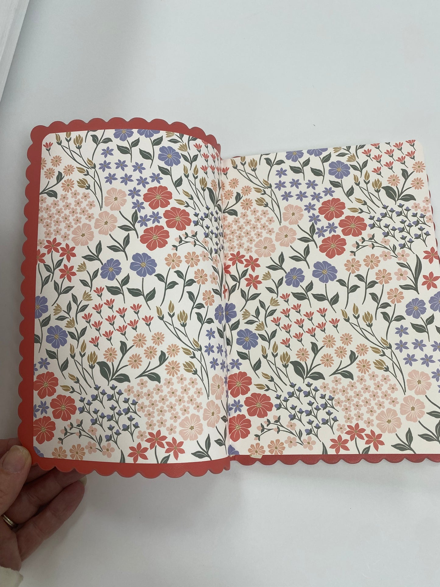 WILDFLOWER MEADOW CORAL JOURNAL SFTCVR VL DIE CUT