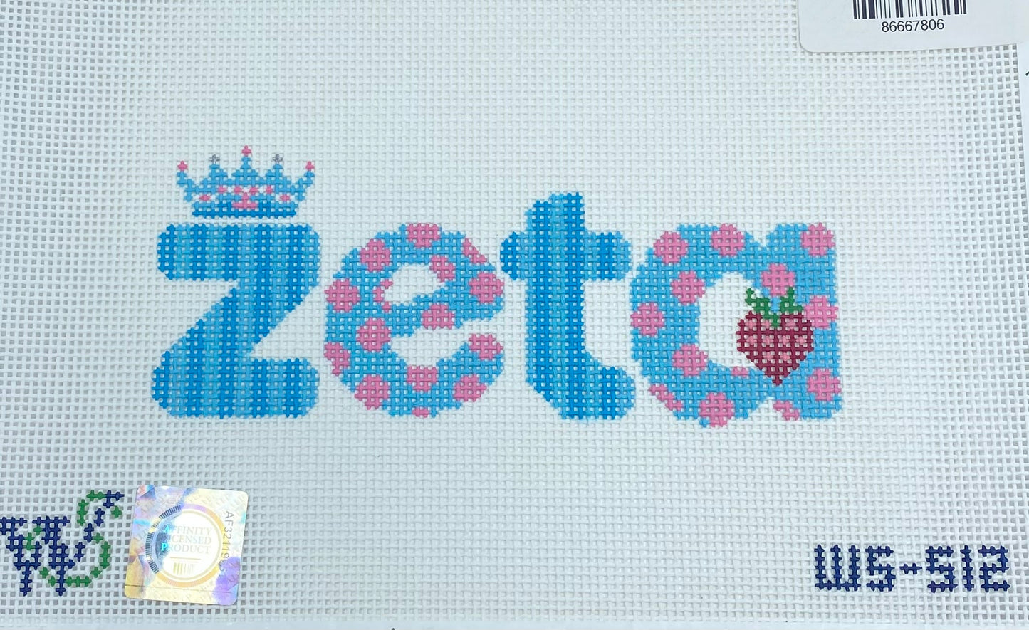 Zeta Tau Alpha Dots & Stripes