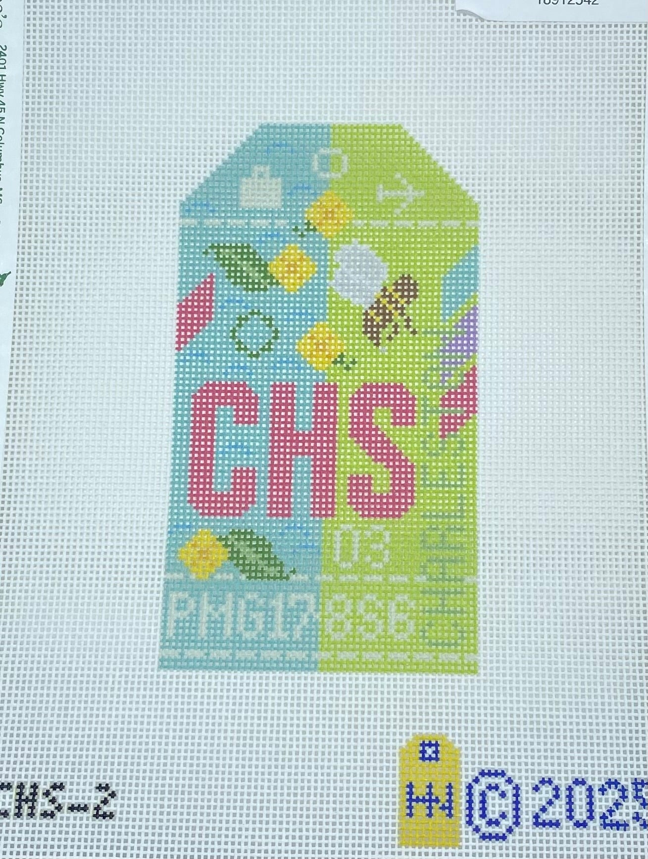 Charleston 2.0 Retro Travel Tag