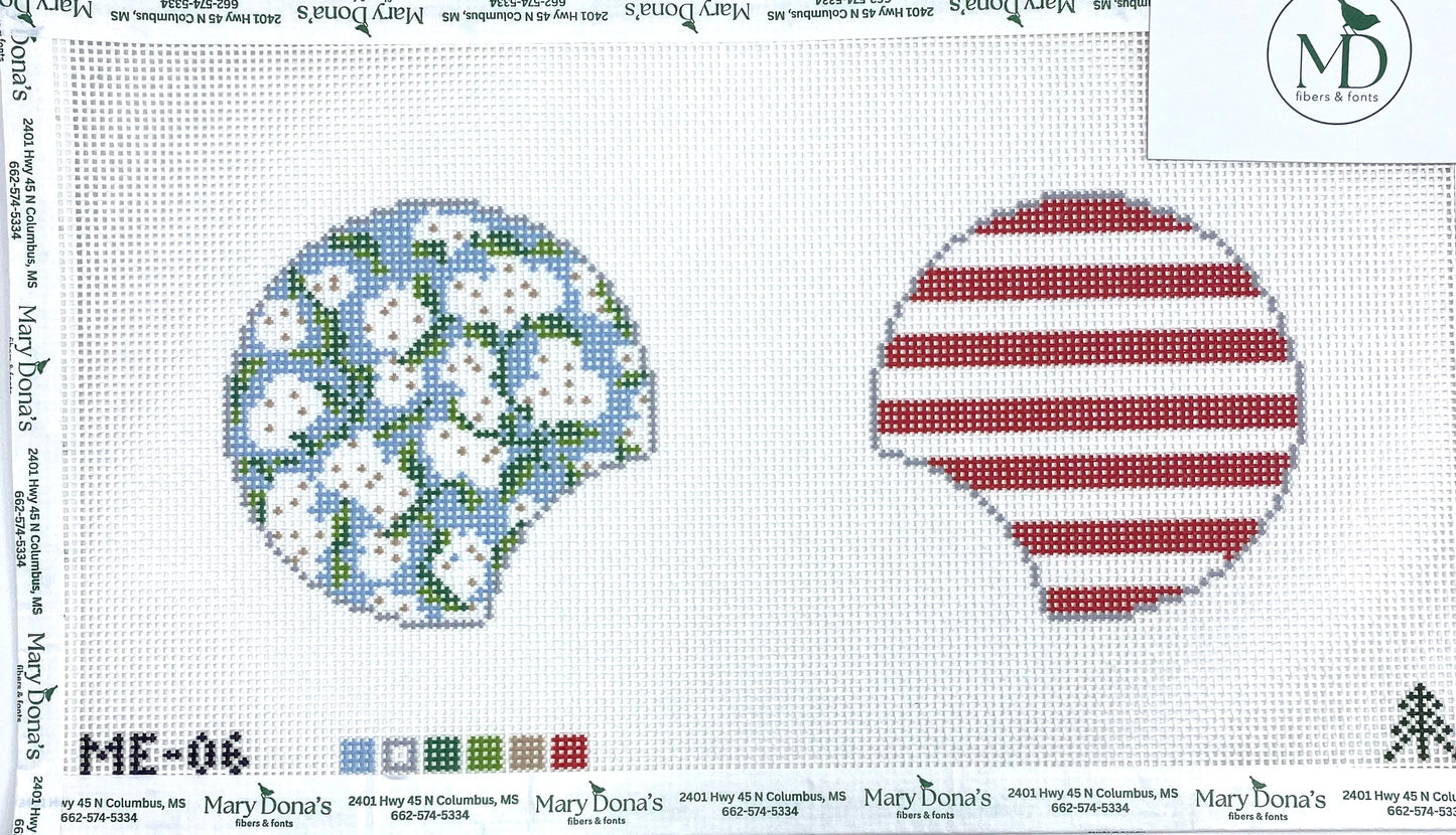Mouse Ears- Floral American Flag- 13