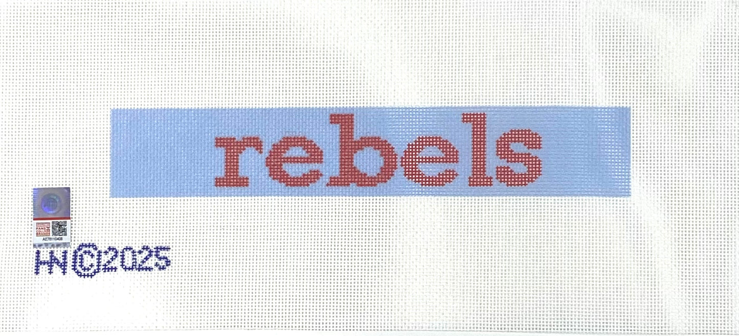 University of Mississippi "Rebels" Key Fob