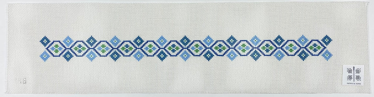 Hat Band Blu/Green
