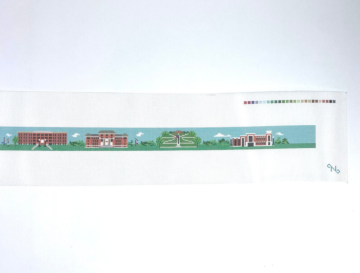 Oxford Mississippi Needlepoint Belt