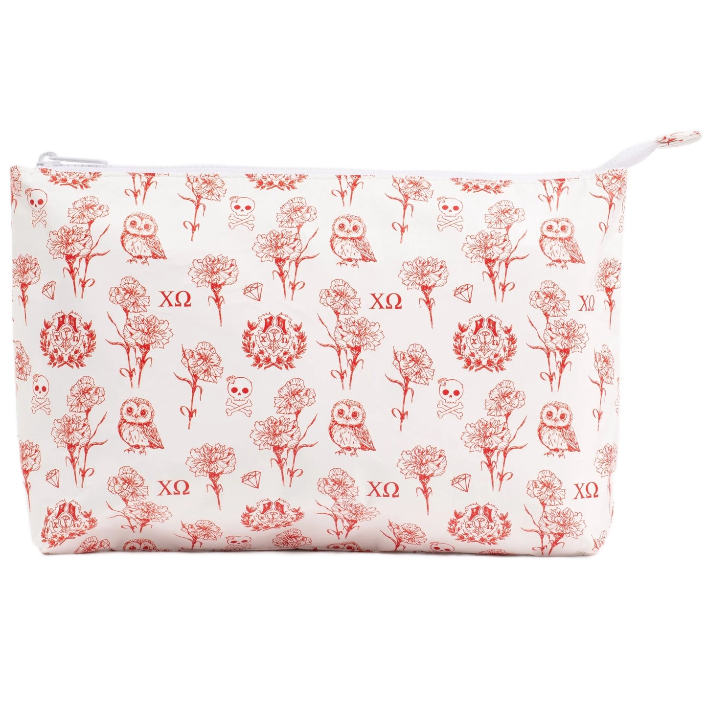 Medium Sorority Toile Bag XO
