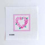 Camelia Heart Love Square