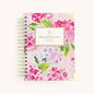 2026-2027 Spiral Daily Simplified Planner - Blush Hydrangea