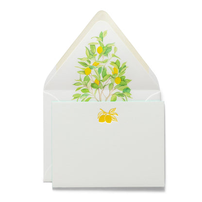 Lemon | Fancy Pants Letterpress Flat Notecards