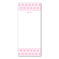 Phi Mu Skinny Notepad
