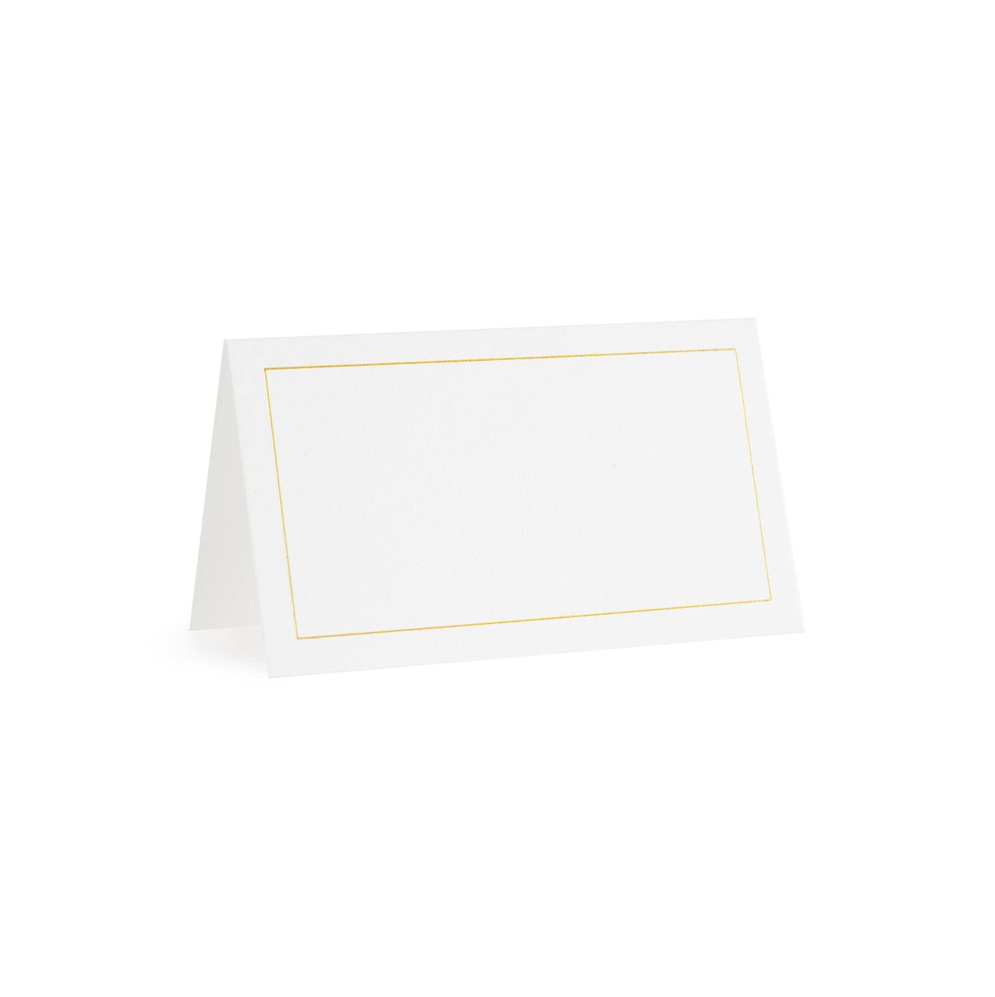 Gold Border Place Card set of 10