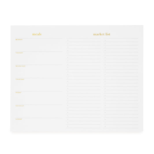 The Dinner Plan Notepad