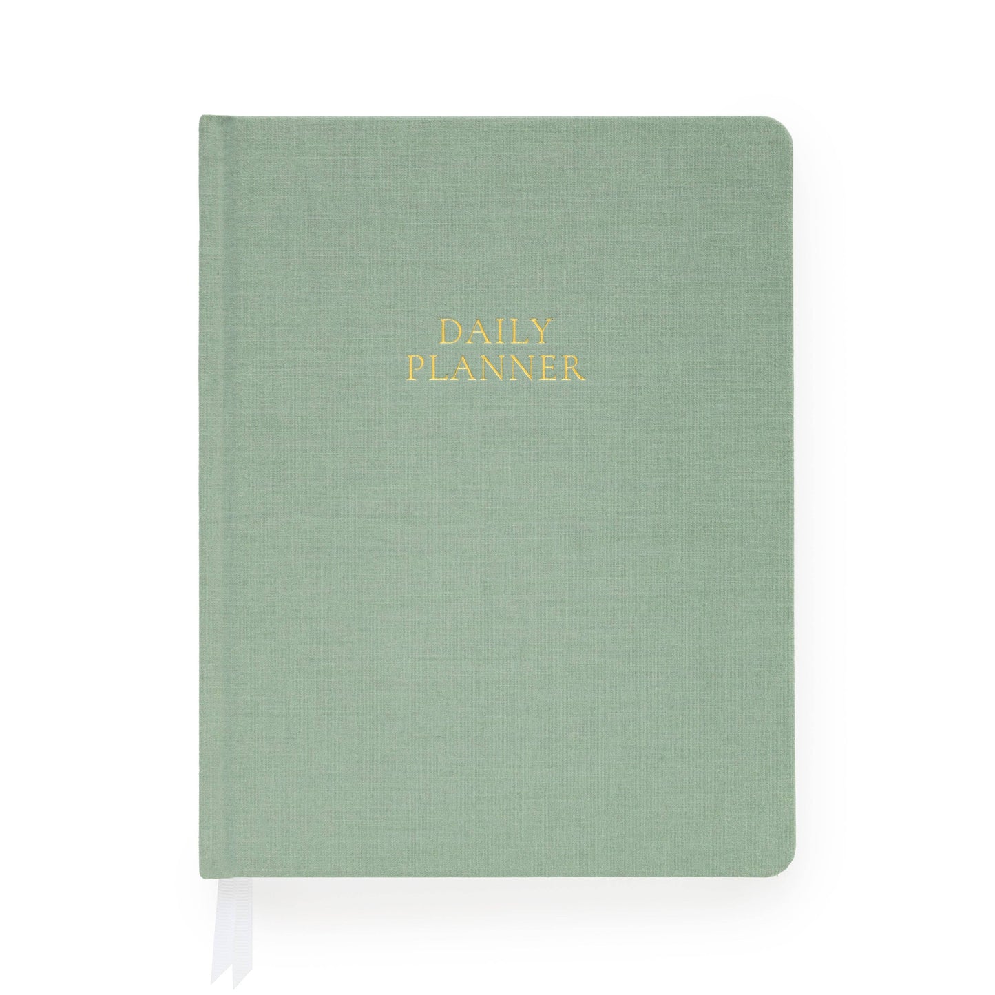 Undated Daily Planner, Sage