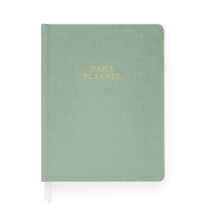 Undated Daily Planner, Sage