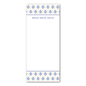 Delta Delta Delta Skinny Notepad