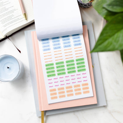 Faith Sticker Book