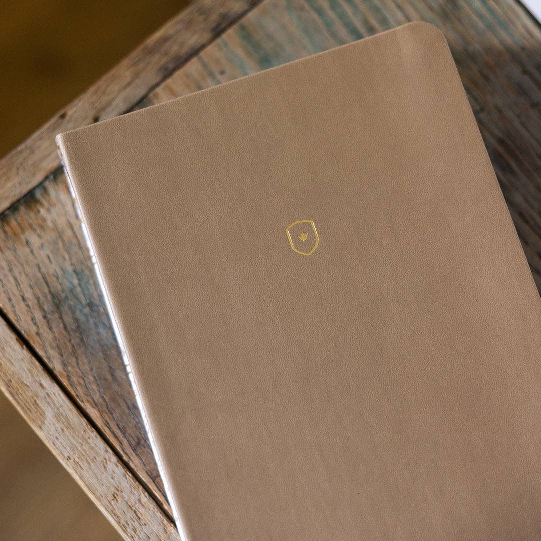 Leatherette Journal - Fawn