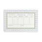 Rattan & Stripe Weekly Planner Notepad 
