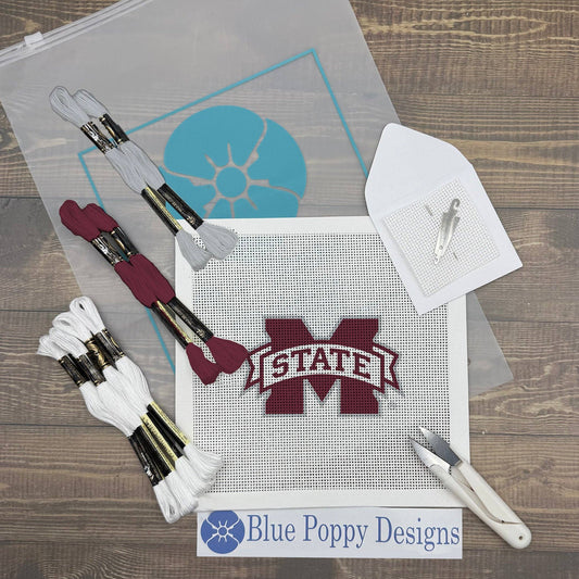 Mississippi State Letter M 4x6