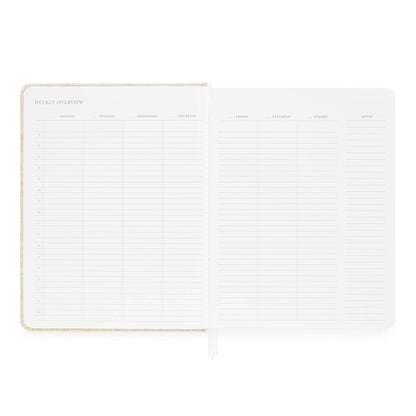 Undated Daily Planner, Sage