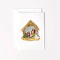Nativity ornament christmas mini enclosure notecard
