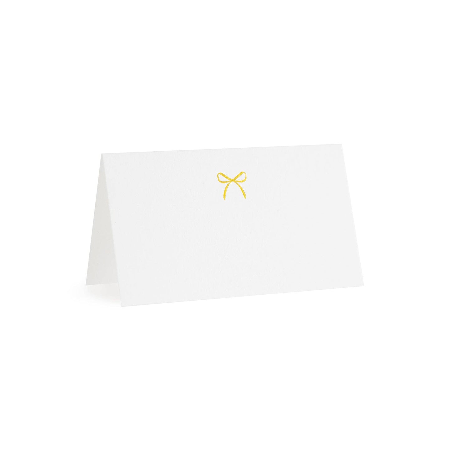 Gold Bow Place Card Set of 10