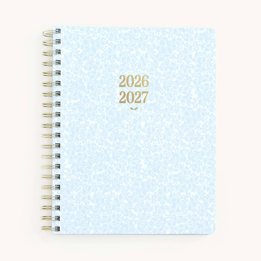 2026-2027 Large Softcover Weekly Simplified Planner - Misty Meadow