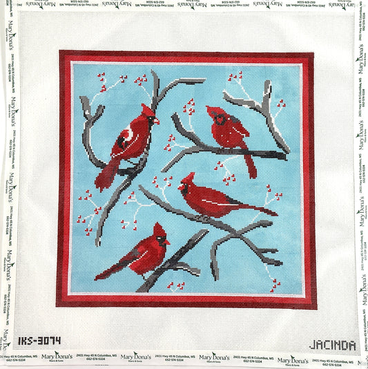 Winter Cardinals