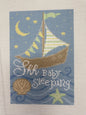 Shh Baby Sleeping Sailboat