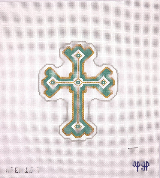 Cross Teal