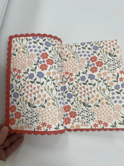 WILDFLOWER MEADOW CORAL JOURNAL SFTCVR VL DIE CUT
