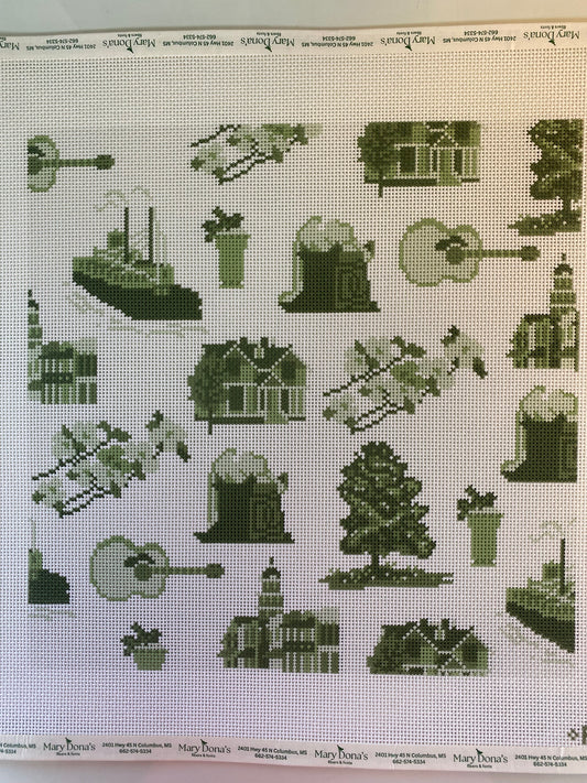 Columbus MS Toile