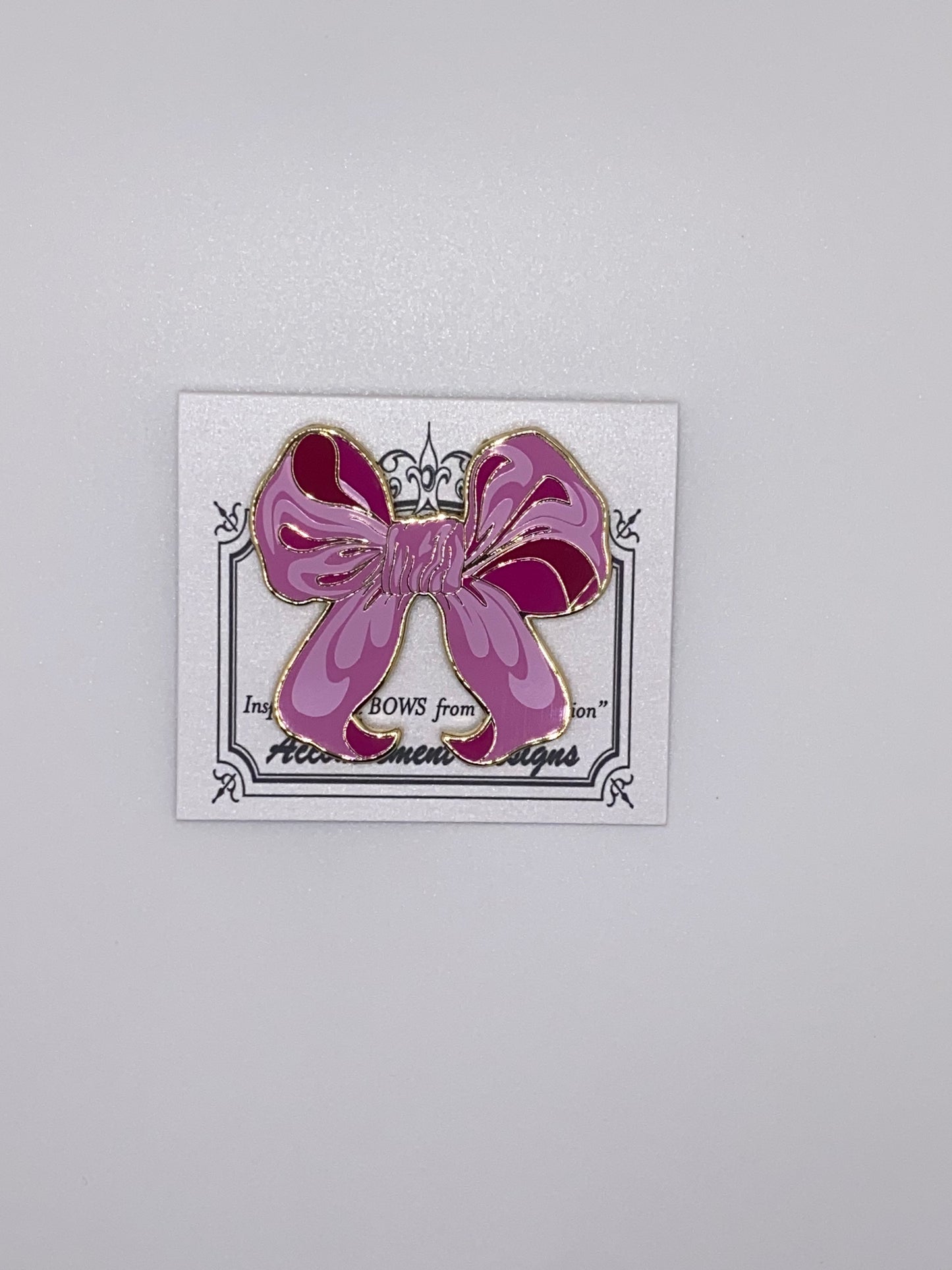 Pink Bow Needleminder