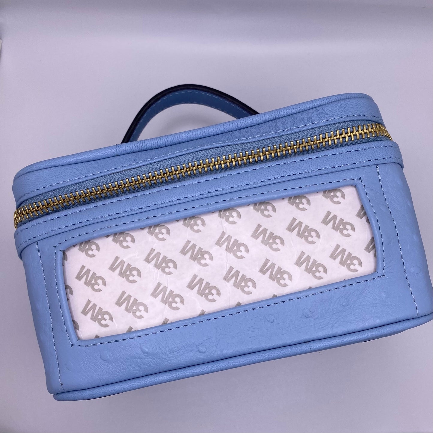 Blue Small Self Finishing Makeup Bag