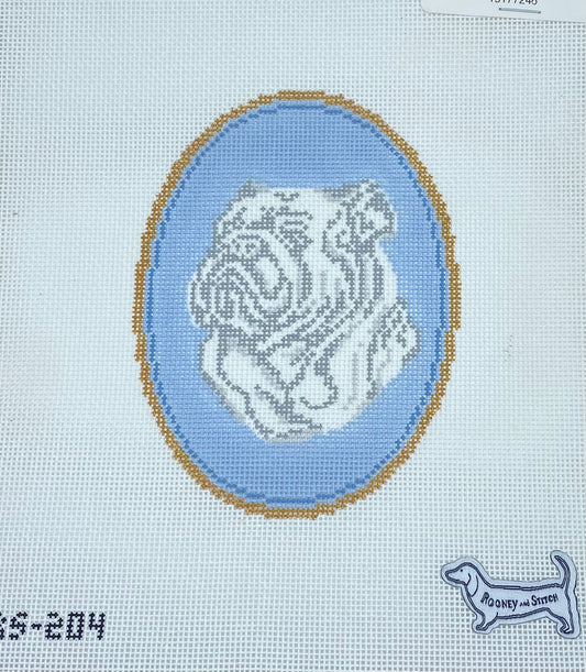 The English Bulldog Cameo