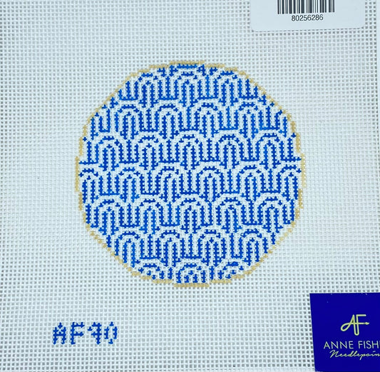 Blue and White Insert