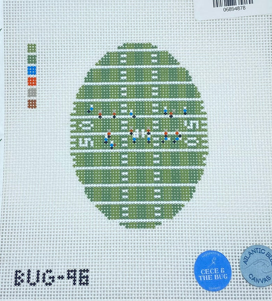 Football from Above Oval