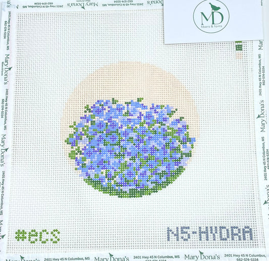 Hydrangea floral round