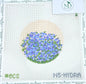 Hydrangea floral round