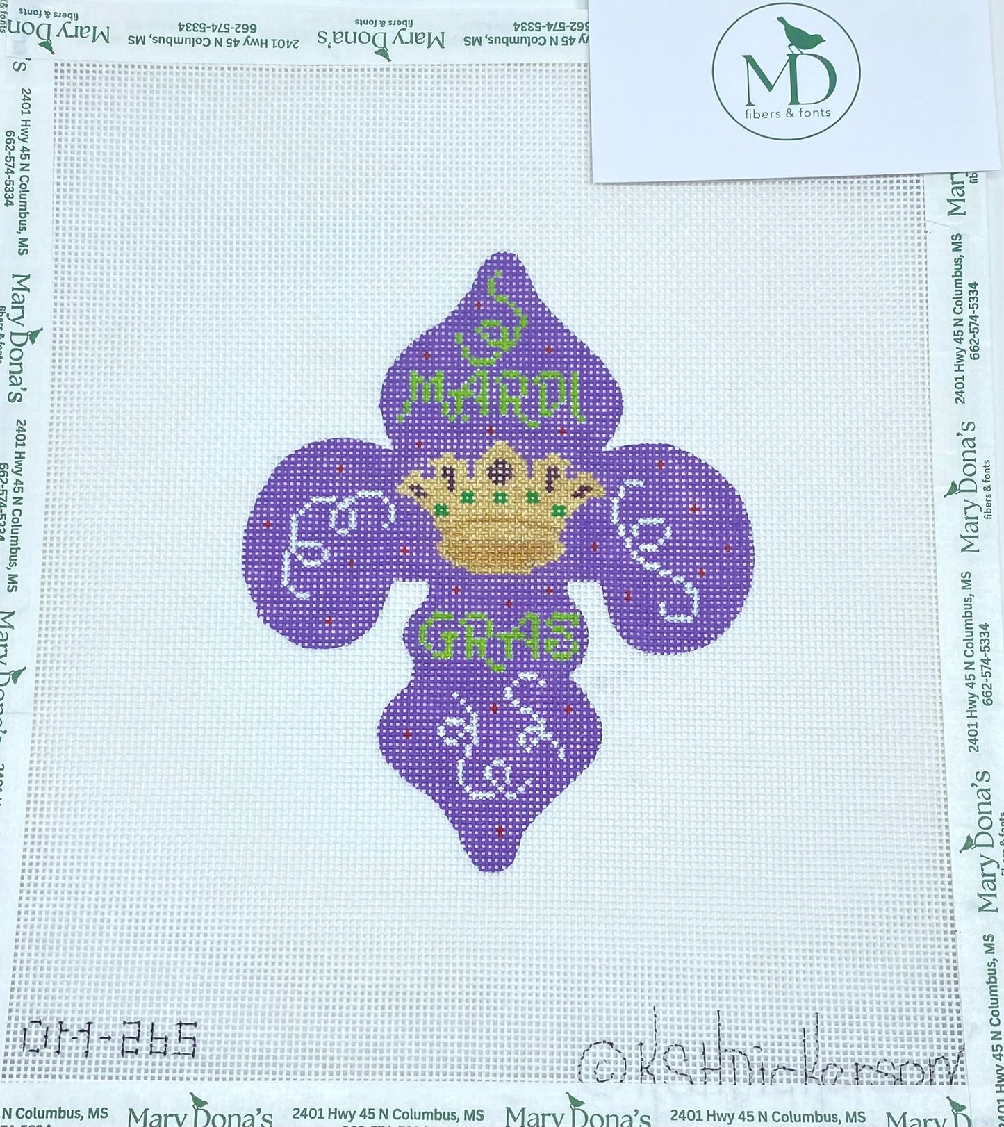 Mardi Gras Flur-de-lys Crown