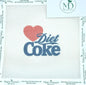 Coca-Cola® Heart Needlepoint Canvas