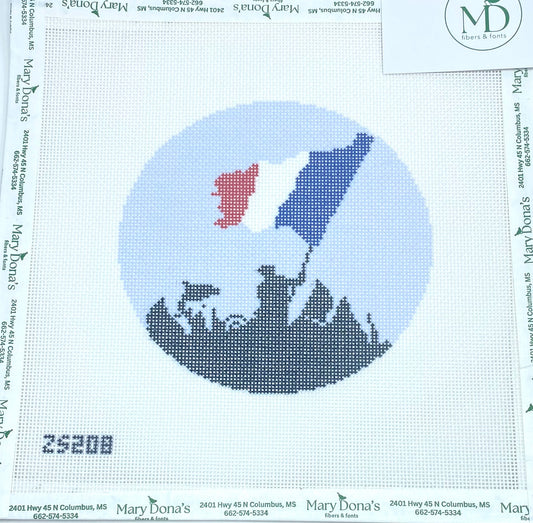 Rebels Raise the Flag
