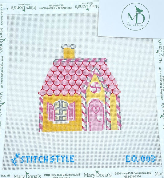 Emily Quigley: Pink Gingerbread House