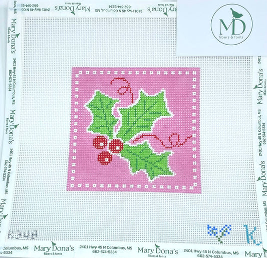 Holly Coaster - Pink