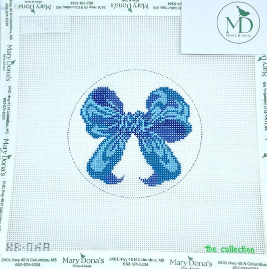 Mini Bow Blue