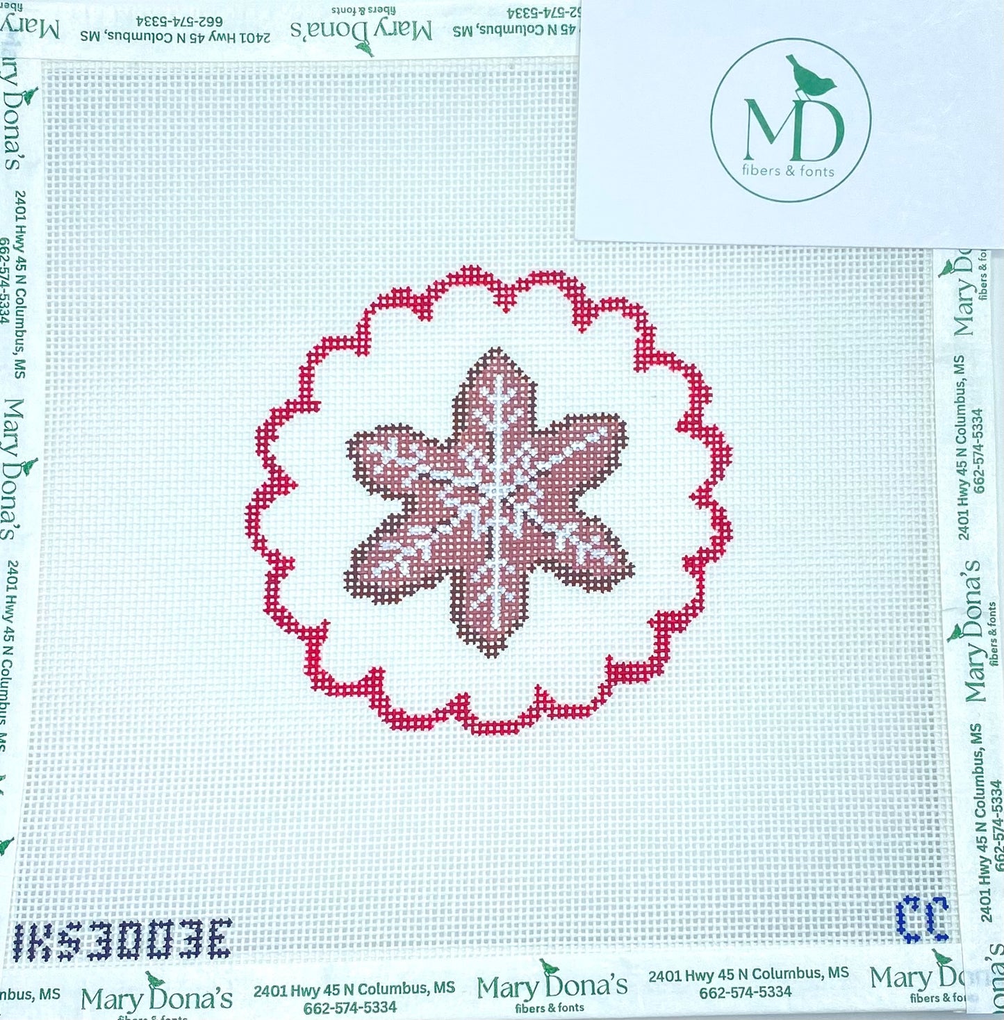 COOKIE ORNAMENT - SNOWFLAKE