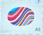 Groovy Waves Oval
