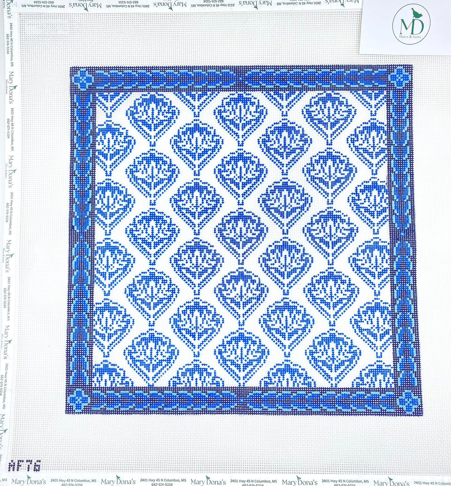 Floral Medallion Pillow