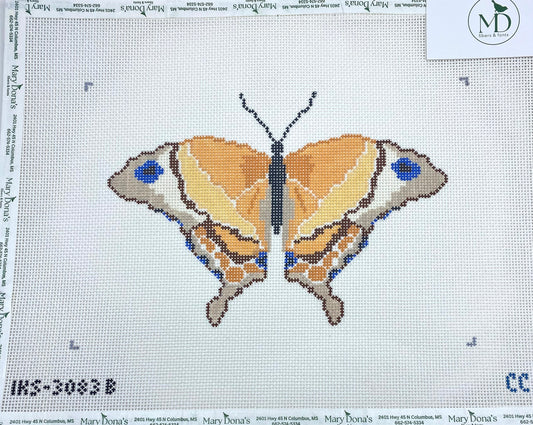 Large Butterfly Yellow Orange