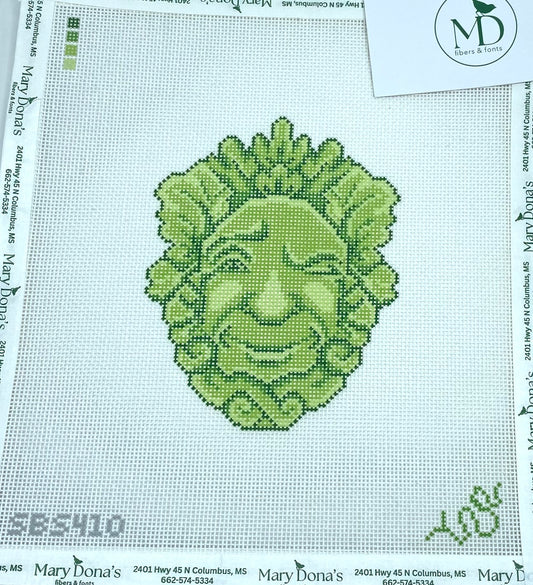 Winking Green Man